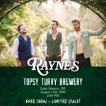Raynes Live at Topsy Turvy Brewery (pop-up show!)