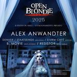 Alex anwandter en la Open Blondie