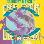 Craig Cardiff (Peterborough, ON) Saturday, March 7th, 2026 (Evening) - Market Hall