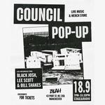 COUNCIL POP-UP ft Black Josh, Lee Scott, Bill Shakes + MERCH STORE