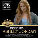 Ashley Jordan @The JMA's at The Grand Ole Opry House