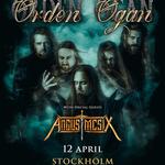 ORDEN OGAN & ANGUS McSIX in Stockholm