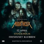 ORDEN OGAN & ANGUS McSIX live in Stockholm