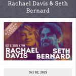 Rachael Davis & Seth Bernard
