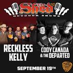 Reckless Kelly Live with Cody Canada & The Departed at The Shed