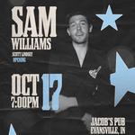 Sam Williams at Jacobs Pub