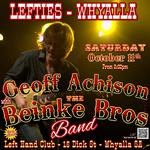 Geoff Achison + Beinke Bros Band at Lefties