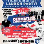 Ontario Baseball Club Launch Party