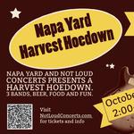 Not Loud Concerts Presents…Harvest Hoedown at Napa Yard 