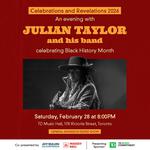 Celebrations and Revelations 2026 An evening with Julian Taylor and his band