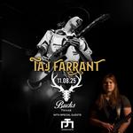 Taj Farrant w/Special Guest Jackson Martin