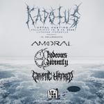 Kadotus Metal Meeting 2026: AMORAL, HIDEOUS DIVINITY (IT), CRYPTIC HATRED