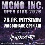 MONO INC. Open Air 28.08.2026 Potsdam - Waschhaus Open Air