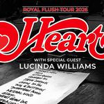 Heart with with special guest Lucinda Williams and her band