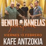 Benito Kamelas en Sala Kafe Antzokia