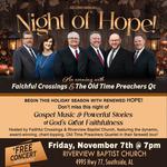 Faithful Crossings and the Old Time Preachers Qt in Concert