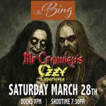 The Bing Crosby Theatre welcomes Mr Crowley's Ozzy Experience LIVE!