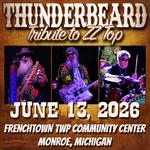 ThunderBeard: A Tribute to ZZ Top @ Frenchtown Twp. Community Center