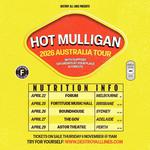 Hot Mulligan 'The Sound A Body Makes When Still' Australian Tour 2026 with Saturdays At Your Place and Forests