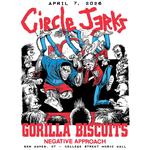 Circle Jerks & Gorilla Biscuits w/ Negative Approach