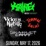 Kaine + Vicious Nature, Tempest Saint & Skarlet Envy at Club85