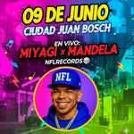 Miyagi Mandela en concierto en ciudad Juan Bosch 