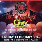 The Ute Theater presents Mr Crowley's Ozzy Experience LIVE!!