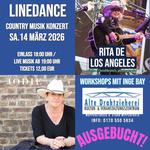 Linedance Country Musik Konzert mit Rita De Los Angeles und Jodie