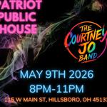 The Courtney Jo Band LIVE @The Patriot Public House 