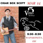 Folk & Blues by Cigar Box Scott at Five Vines Winery
