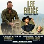 Lee Brice Sunriser Tour with Special Guest Brett Kissel  and Grace Tyler