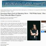 Will Wilde Band @ Dereham Blues Festival