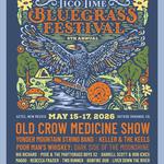 Tico Time Bluegrass Festival - Keller & The Keels, Old Crow Medicine Show, Yonder Mountain String Band, + more