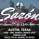 Sazón Latin Food Festival Austin’s Taste of Latin American Food 3.29 2026