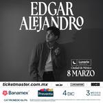Edgar Alejandro en concierto en la Ciudad de México 