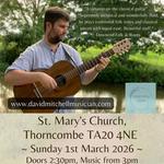 David Mitchell @ St Mary's Church, Thorncombe