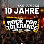 Rock for Tolerance 2026 (Mit Senta und vielen weiteren Musiker:innen)