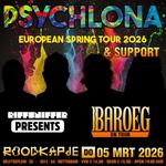 Baroeg On Tour @ Roodkapje: Riffsniffer presents: Psychlona + support