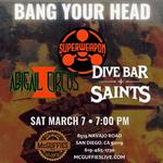 Superweapon at McGuffies Live w/ Dive Bar Saints & Abigail Circus 