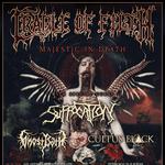 Cradle of Filth, Suffocation, Ghost Bath, and Cultus Black