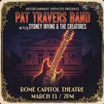 PAT TRAVERS BAND w/s/g Sydney Irving & The Creatures