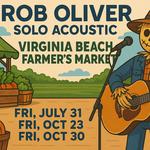 Rob Oliver at VB Farmer's Market