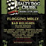 Flogging Molly's Salty Dog Cruise 2026
