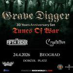 Grave Digger show Belgrade