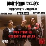 Nightmare Deluxe auf der Open Stage im Starclub