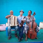 CREOLE LLC (Leyla McCalla, Louis Michot, Corey Ledet) @  BJs Bywater backyard!