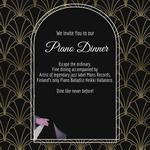 Piano Dinner @La Sinfonia