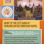 Heart of the City Band at Vineland Native American Chapel
