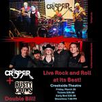 Crisprr + Rusty Crows Double Bill: Live Rock and Roll at its Best 