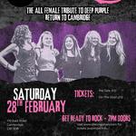 Diva Purple - All Female Deep Purple Tribute + Support from Basharan